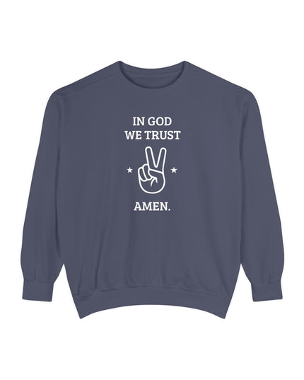 In God We Trust – Sweatshirt Unisex