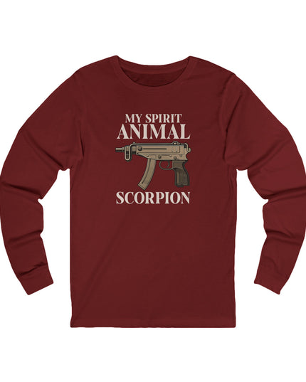My Spirit Animal Is a Scorpion – Longsleeve Unisex