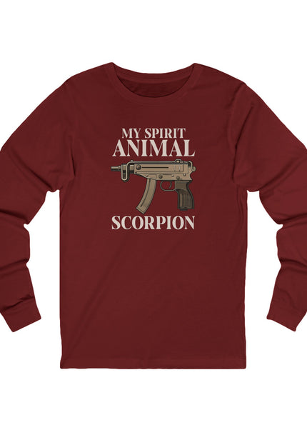 My Spirit Animal Is a Scorpion – Longsleeve Unisex