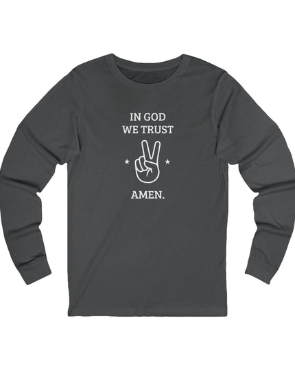 In God We Trust – Longsleeve Unisex