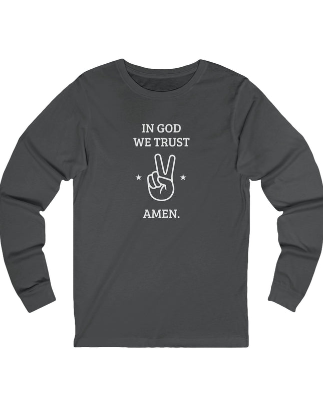 In God We Trust – Longsleeve Unisex