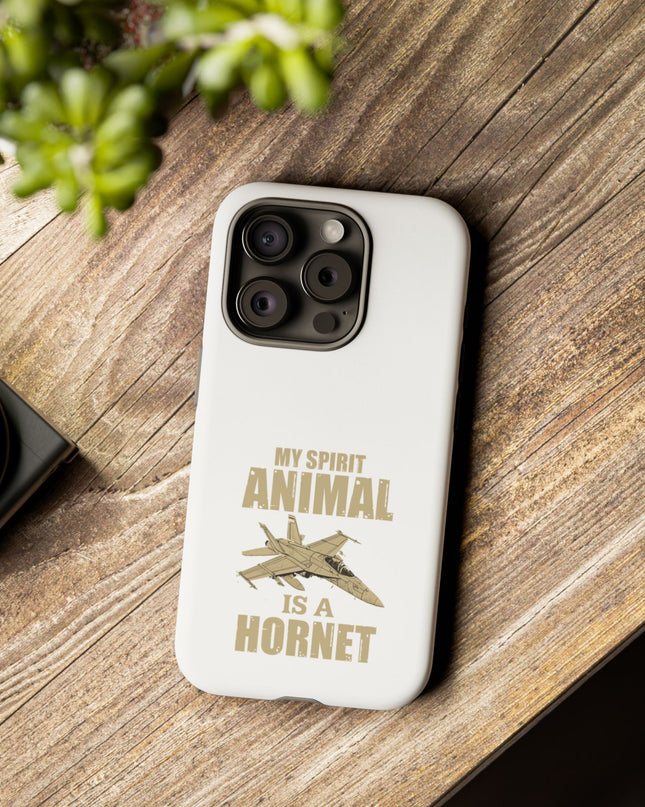 My Spirit Animal Is a Hornet – Phone Case