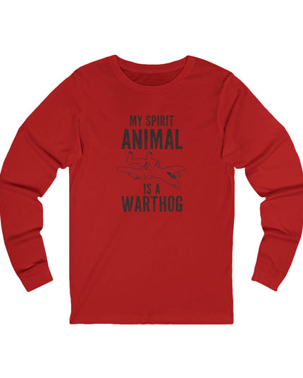 My Spirit Animal Is A Warthog – Longsleeve Unisex