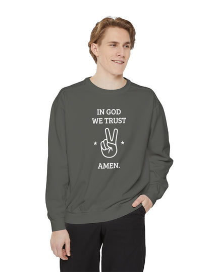 In God We Trust – Sweatshirt Unisex