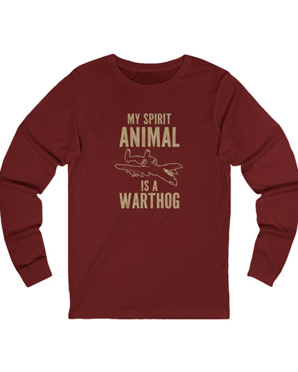 My Spirit Animal Is A Warthog – Longsleeve Unisex
