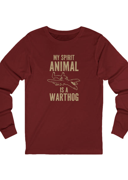 My Spirit Animal Is A Warthog – Longsleeve Unisex