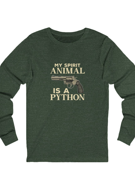 My Spirit Animal Is a Python – Longsleeve Unisex