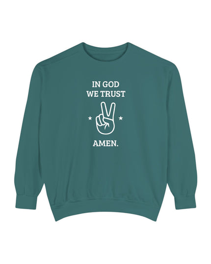 In God We Trust – Sweatshirt Unisex