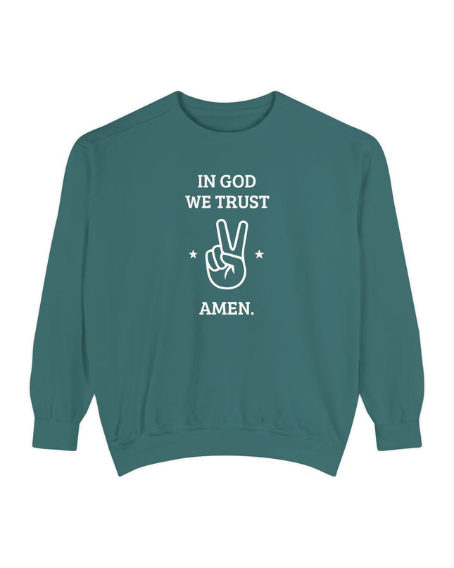 In God We Trust – Sweatshirt Unisex
