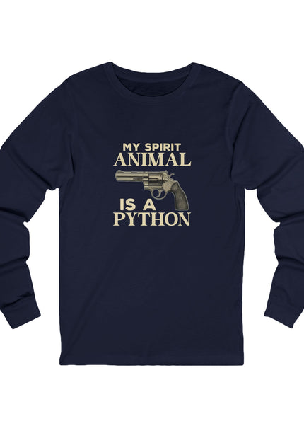 My Spirit Animal Is a Python – Longsleeve Unisex