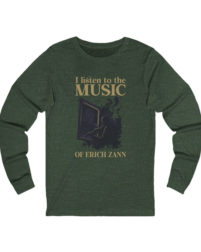 I Listen To The Music Of Erich Zann – Longsleeve Unisex
