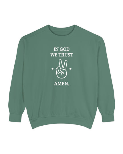 In God We Trust – Sweatshirt Unisex