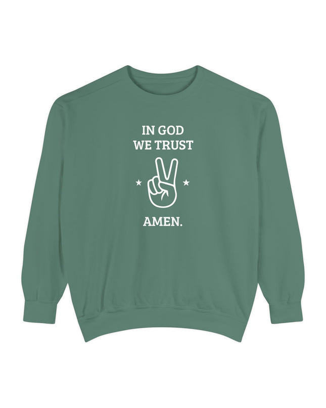 In God We Trust – Sweatshirt Unisex