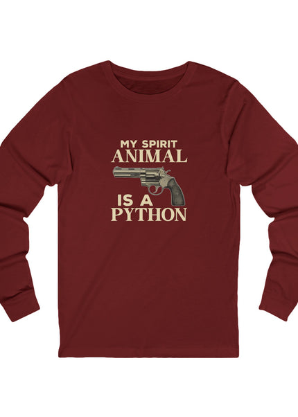 My Spirit Animal Is a Python – Longsleeve Unisex