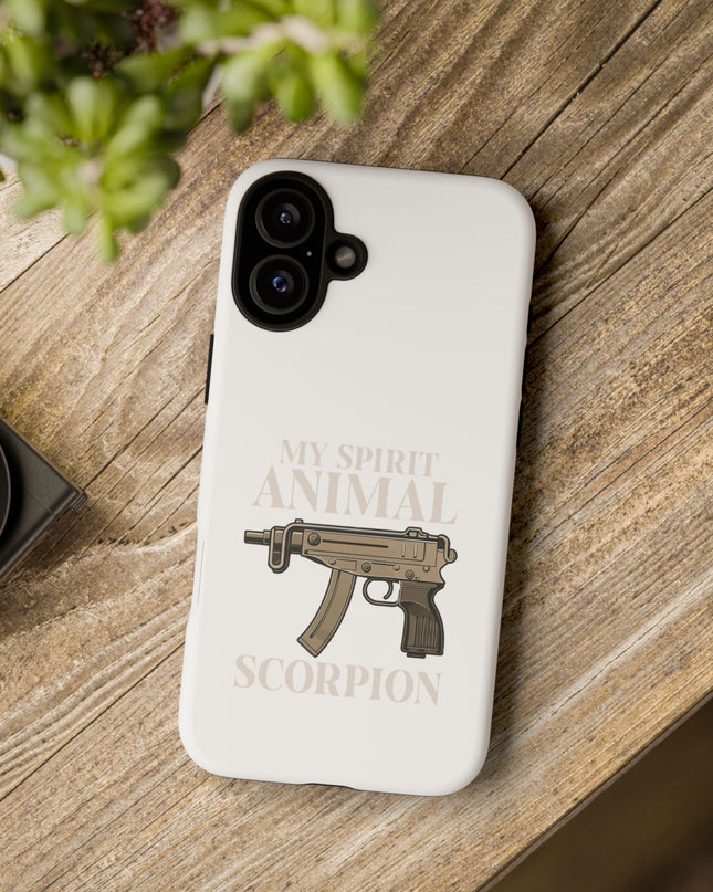 My Spirit Animal Is a Scorpion – Phone Case