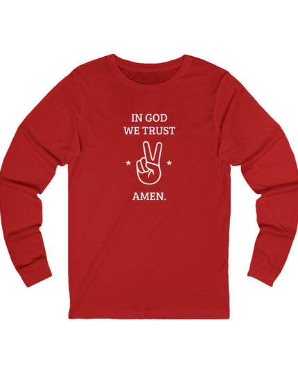 In God We Trust – Longsleeve Unisex