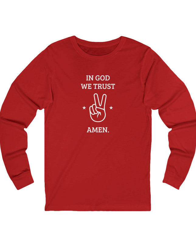 In God We Trust – Longsleeve Unisex