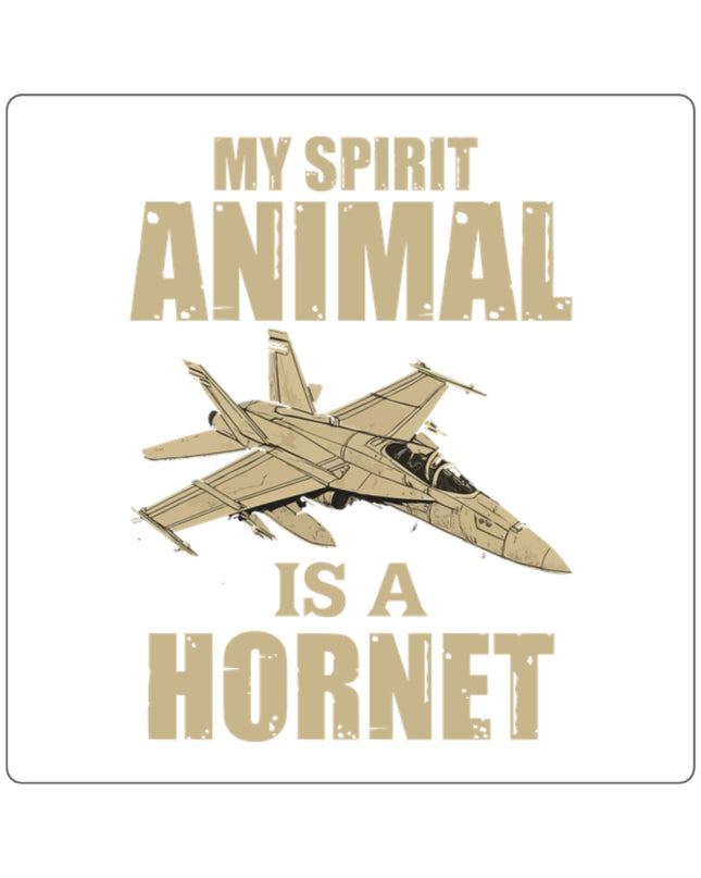My Spirit Animal Is a Hornet – Sticker