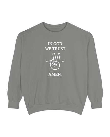 In God We Trust – Sweatshirt Unisex