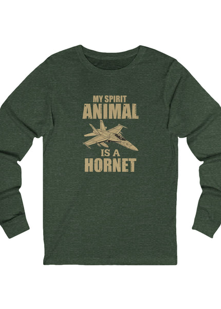 My Spirit Animal Is a Hornet – Longsleeve Unisex