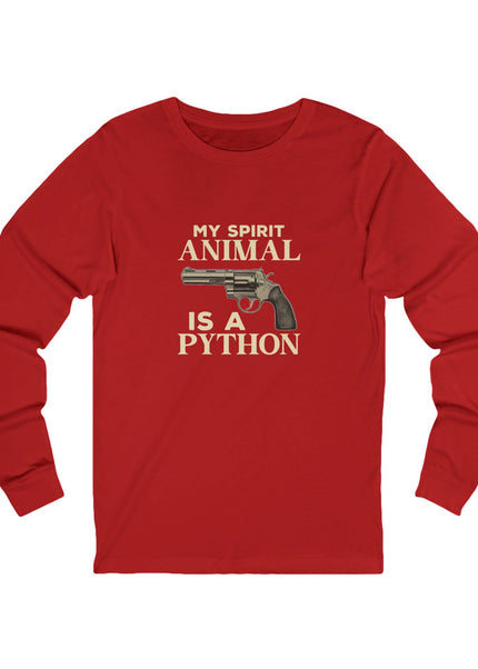 My Spirit Animal Is a Python – Longsleeve Unisex