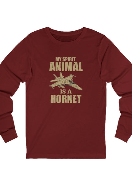 My Spirit Animal Is a Hornet – Longsleeve Unisex