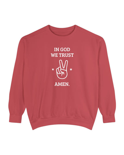 In God We Trust – Sweatshirt Unisex