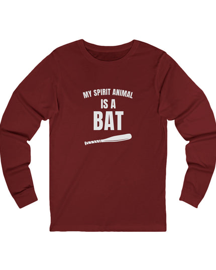 My Spirit Animal Is A Bat – Longsleeve Unisex