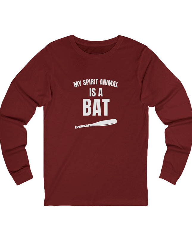 My Spirit Animal Is A Bat – Longsleeve Unisex
