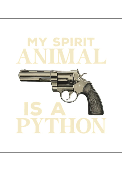 My Spirit Animal Is a Python – Sticker
