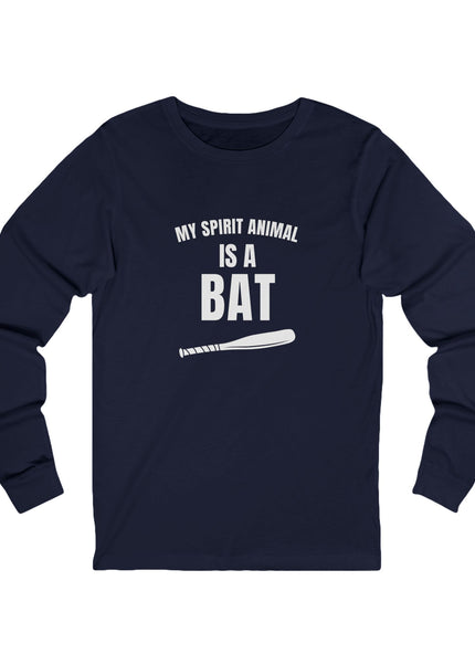 My Spirit Animal Is A Bat – Longsleeve Unisex