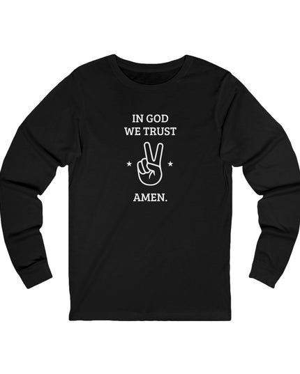 In God We Trust – Longsleeve Unisex