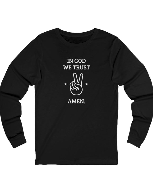 In God We Trust – Longsleeve Unisex