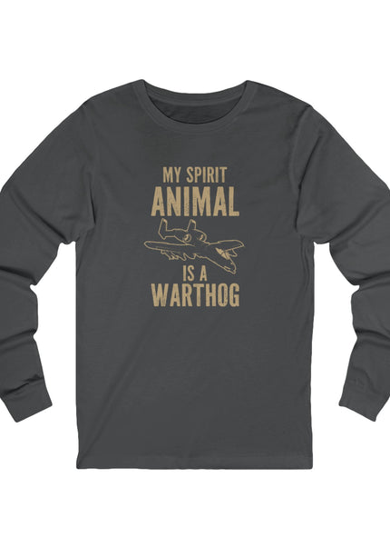 My Spirit Animal Is A Warthog – Longsleeve Unisex