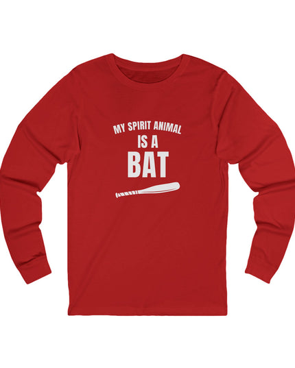 My Spirit Animal Is A Bat – Longsleeve Unisex