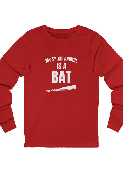 My Spirit Animal Is A Bat – Longsleeve Unisex