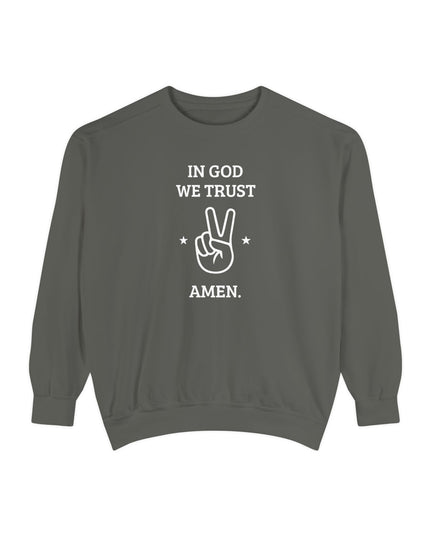 In God We Trust – Sweatshirt Unisex