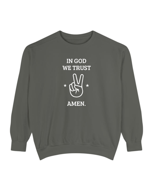 In God We Trust – Sweatshirt Unisex