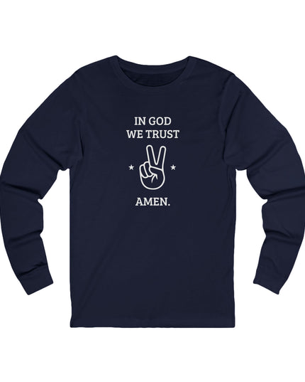 In God We Trust – Longsleeve Unisex