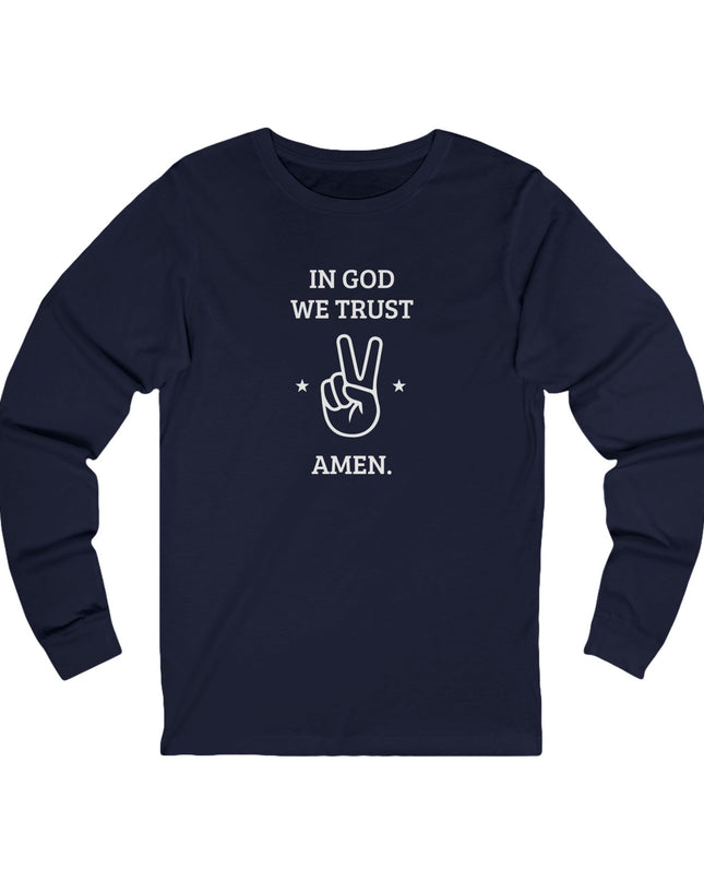In God We Trust – Longsleeve Unisex