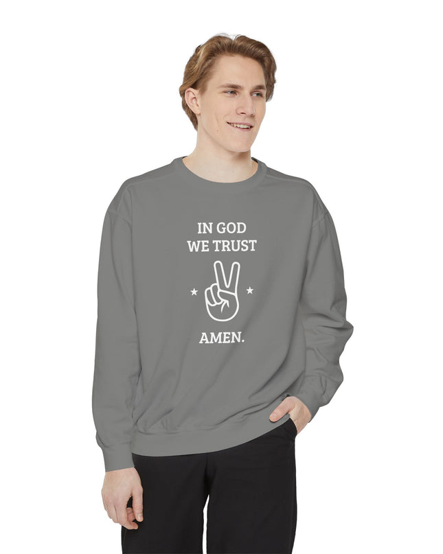 In God We Trust – Sweatshirt Unisex